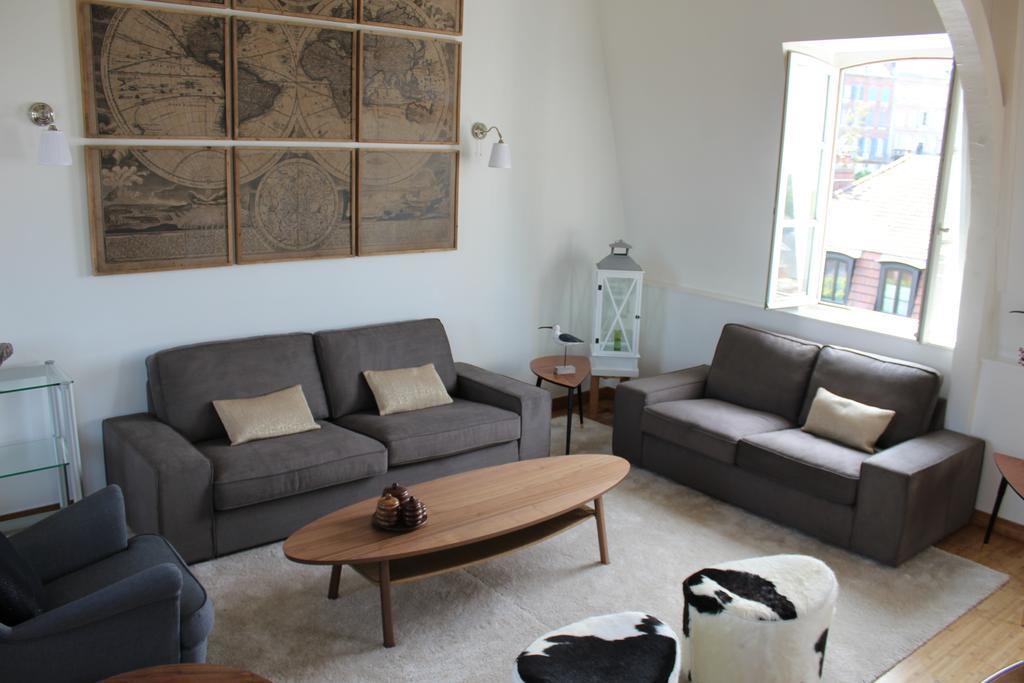 Au Belvedere Apartment Honfleur Exterior foto